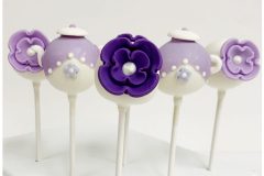 Lavender tea party theme with purple flower