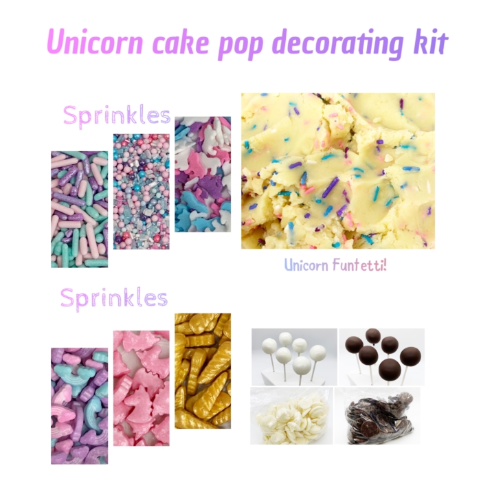 Unicorn decorating kit